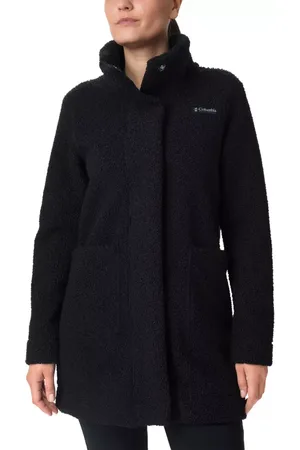 Columbia Chaqueta larga de forro polar sherpa Panorama