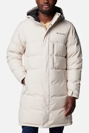 Columbia Parka impermeable larga de plumón con capucha Toyama Pass II