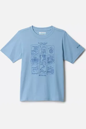 Columbia Camiseta casual estampada de algodón Valley Creek