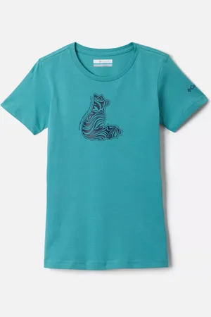 Columbia Camiseta casual estampada de algodón Mission Lake
