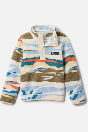 Columbia Forro polar sherpa con cierre medio y estampado Helvetia II