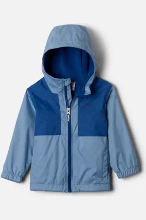 Columbia Chaqueta impermeable con forro polar Rainy Trails II pequeños