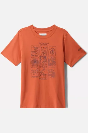 Columbia Camiseta casual estampada de algodón Valley Creek