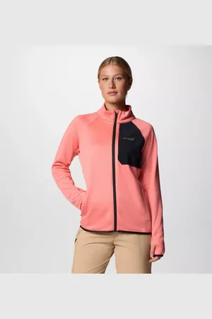 Columbia Chaqueta técnica de forro polar con diseño de cuadrícula Triple Canyon