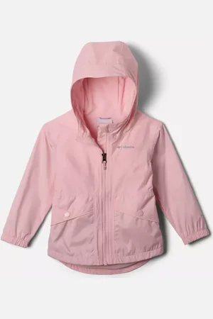 Columbia Chaqueta impermeable con forro polar Rainy Trails III pequeñas