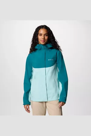 Columbia Chaqueta de senderismo impermeable de 3 capas Wahkeena Falls