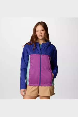 Columbia Cortavientos con capucha Crested Canyon