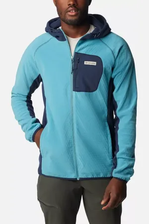 Columbia Chaqueta de forro polar técnica con capucha y aislamiento Outdoor Tracks
