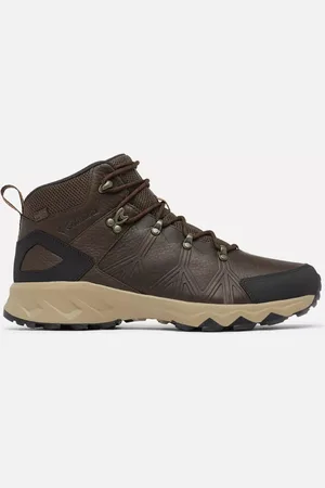 Columbia Botas de senderismo impermeables de piel y media caña Peakfreak II Outdry