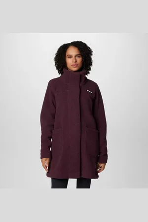 Columbia Chaqueta larga de forro polar sherpa Panorama