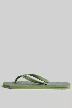 Superdry Playa - Chanclas veganas con logotipo vintage logo