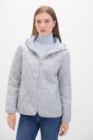 Anorak gris mujer shop