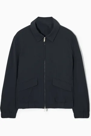COS SEERSUCKER BLOUSON JACKET