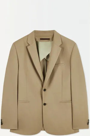 COS THE SINGLE-BREASTED WOOL BLAZER