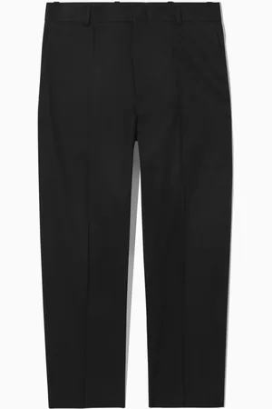 COS COTTON CROPPED TROUSERS