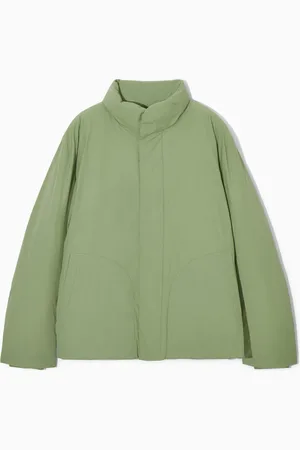 COS PADDED MAGNETIC-COLLAR JACKET
