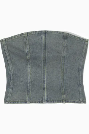 COS DENIM BUSTIER