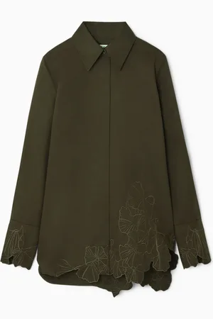 COS OVERSIZED EMBROIDERED SHIRT