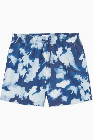 COS PRINTED DRAWSTRING SWIM SHORTS