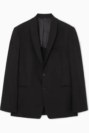 COS REGULAR SINGLE-BREASTED LINEN BLAZER