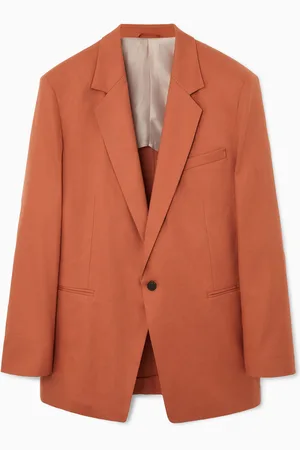 COS RELAXED LONGLINE SINGLE-BREASTED BLAZER