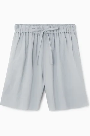 COS SEERSUCKER DRAWSTRING SHORTS