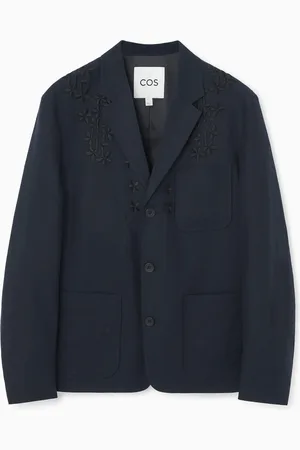COS FLORAL EMBROIDERED BLAZER