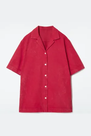COS RELAXED FADED RESORT SHIRT