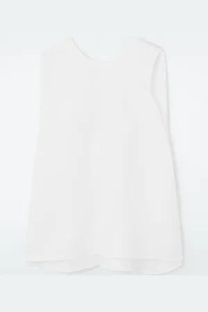COS TWIST-BACK SLEEVELESS TOP