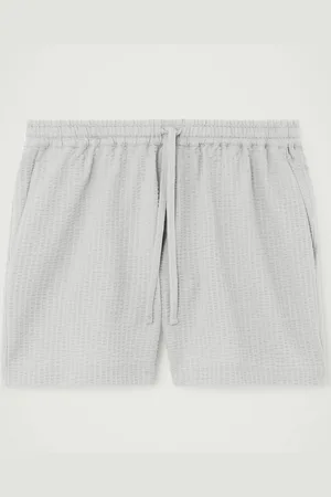 COS SEERSUCKER ELASTICATED SHORTS
