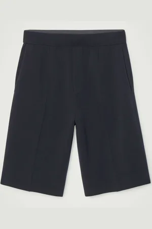 COS OVERSIZED DOUBLE-FACED KNITTED BERMUDA SHORTS