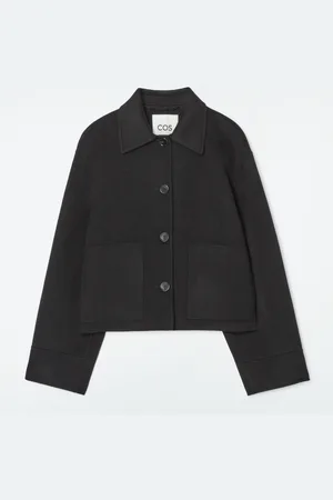 COS BOXY DOUBLE-FACED WOOL JACKET