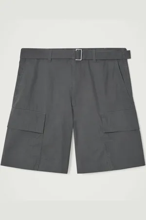 COS BELTED CARGO SHORTS