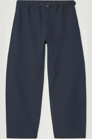 COS ELASTICATED BARREL-LEG UTILITY TROUSERS