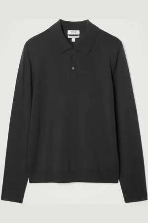 COS SLIM MERINO WOOL POLO SHIRT