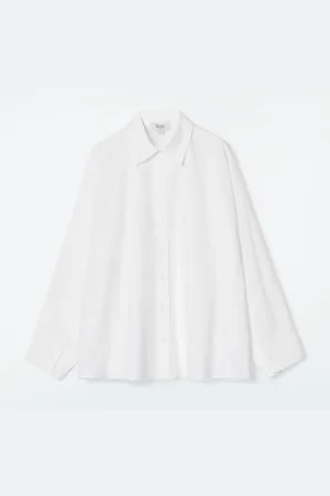 COS RELAXED DOUBLE-CUFF SHIRT