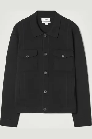 COS MILANO-KNIT WOOL TRUCKER JACKET