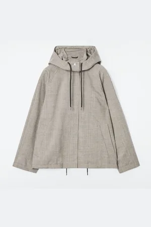 COS HOODED WOOL UTILITY JACKET