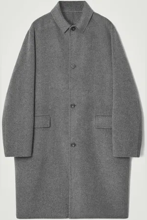COS DOUBLE-FACED WOOL COAT