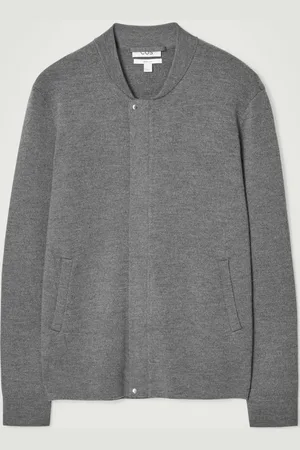 COS KNITTED WOOL BOMBER JACKET
