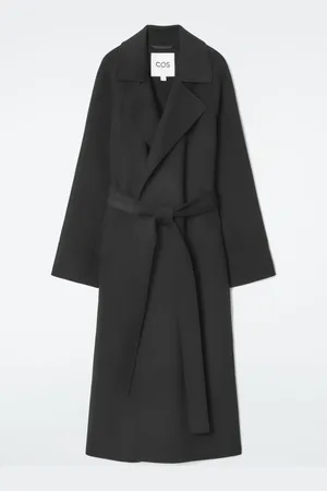 COS BELTED DOUBLE-FACED WOOL COAT