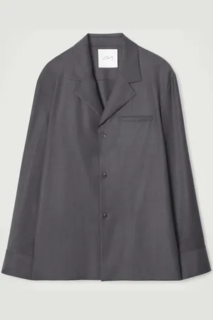 COS THE NOTCH-LAPEL SHIRT
