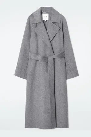 COS BELTED DOUBLE-FACED WOOL COAT