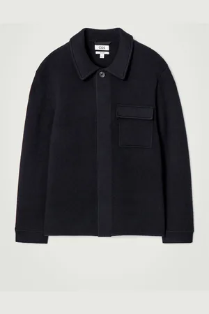 COS RELAXED DOUBLE-FACED WOOL OVERSHIRT