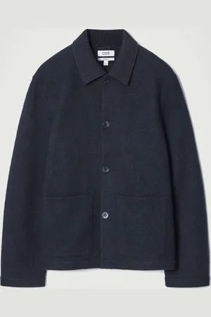 COS BOILED-WOOL CHORE JACKET