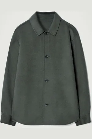 COS DOUBLE-FACED WOOL OVERSHIRT