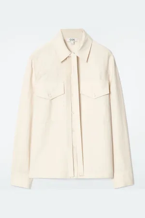COS NECK-TIE SHIRT