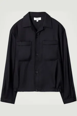 COS WOOL-FLANNEL OVERSHIRT