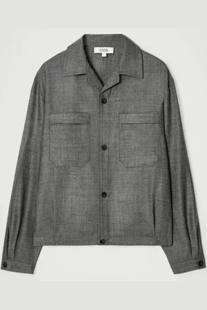 COS WOOL-FLANNEL OVERSHIRT