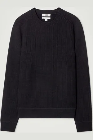 COS RIBBED MERINO WOOL JUMPER